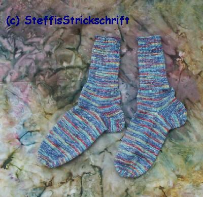 Allererste Strimasocken